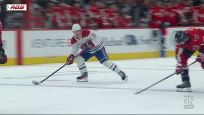 MTL@WSH: Caufield marque un but en A.N. contre Charlie Lindgren