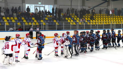Nordic Hockey Trophy Tournament Arvada Pee Wee Team Jr. Avalanche EVU Handshakes Community Amateur hockey Finland