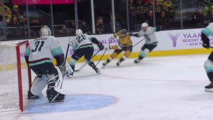 Kessel fires in a one-timer