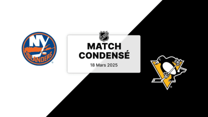 Match condensé : NYI @ PIT 18/03/2025
