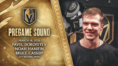 🎥 PREGAME SOUND: Dorofeyev, Hanifin & Cassidy