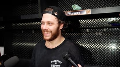 Locker Room Raw: David Pastrnak