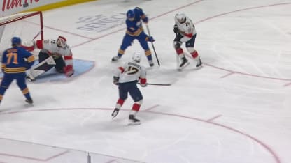 FLA@BUF: Bobrovsky with a great save against Tage Thompson