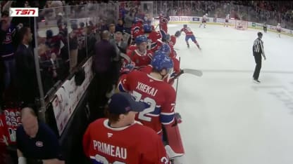 NYI@MTL: Suzuki scores goal against Ilya Sorokin