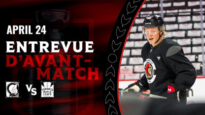 Fabian Zetterlund entrevue d'avant-match contre TOR