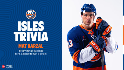 Test Your Mat Barzal Trivia