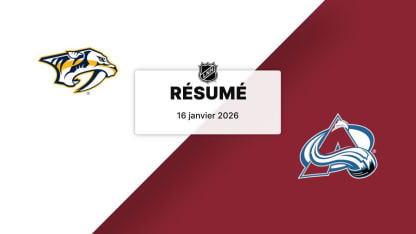 NSH vs COL | Résumé | 16/01/2026