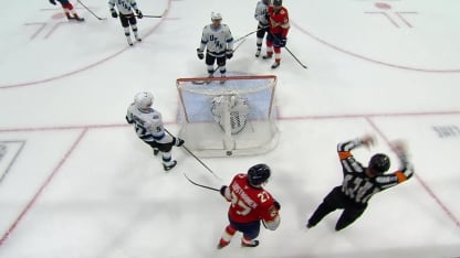 UTA@FLA: Vanecek with a great save against A.J. Greer