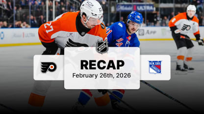 PHI at NYR | Recap