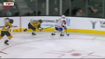 MTL@VGK: Evans scores goal against Akira Schmid