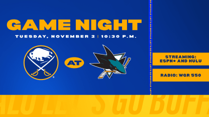 20211102 Sabres Sharks Game Night Mediawall