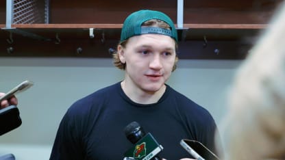 Kaprizov Postgame at Anaheim 12/6