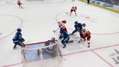 Larkin roofs PPG while falling to the ice