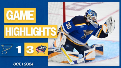 Highlights: CBJ 3, STL 1