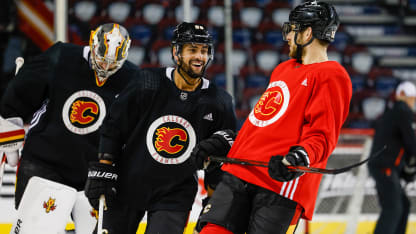 Photo Gallery - Kylington Returns to Flames Practice