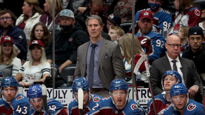 Jared Bednar on Bench, Ottawa Senators