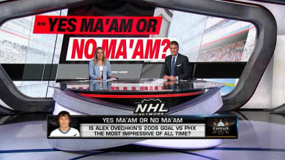 NHL Tonight: Yes Ma'am or No Ma'am