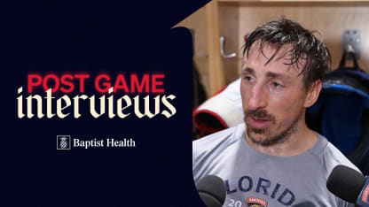 FLA at TOR: Marchand (Postgame)