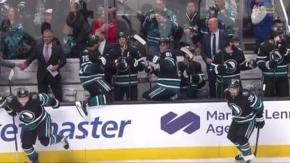 UTA@SJS: Celebrini has a hat trick against the Mammoth