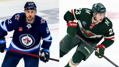 Marco Rossi und Nino Niederreiter spielen in meistumkarmpfter Divion der NHL