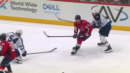 WPG@WSH: Carlson scores goal against Eric Comrie