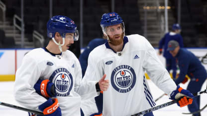 NHL Stanley Cup Final - Edmonton Oilers Practice