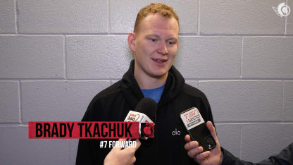 Brady Tkachuk Media Availability - Jan. 1