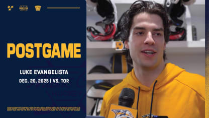 Postgame: Luke Evangelista