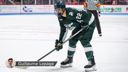 NCAA Le match parfait de Porter Martone Michigan State