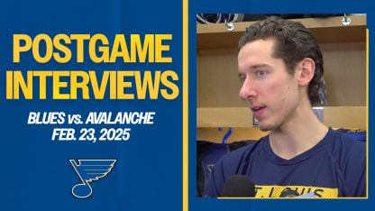 Feb. 23: Postgame interviews