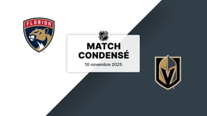 Match condensé : FLA @ VGK 10/11/2025