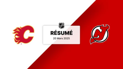 CGY vs NJD | Résumé 20/03/25