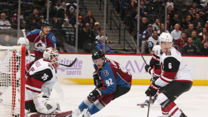 Gabriel Landeskog Arizona Coyotes November 8, 2016