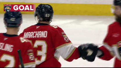 FLA vs. CAR: Marchand scores 20th