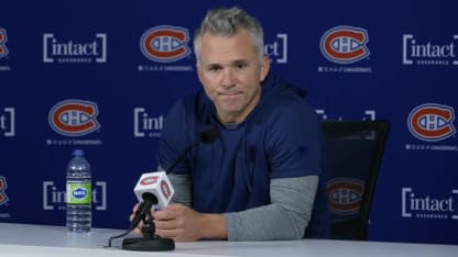 Avant-match c. BUF : St-Louis