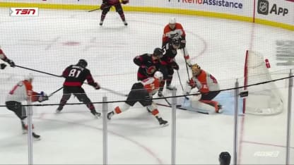 PHI@OTT: Gaudette marque un but en A.N. contre Ivan Fedotov