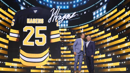Hagens drafted No. 7 by Bruins