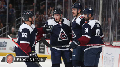 Avalanche celebrate Carlyle badge