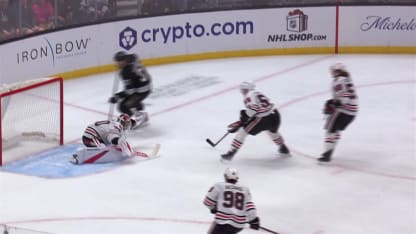 Knight stops Foegele on 2-on-0