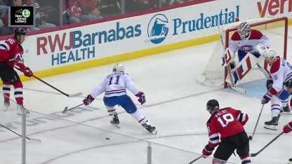 MTL@NJD: Palat scores goal against Samuel Montembeault