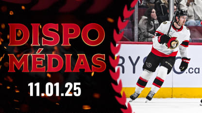 Jake Sanderson dispo médias après le match contre MTL