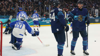 Kakko FIN goal celebration vs ITA