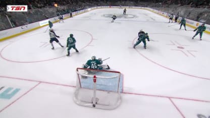 Adam Lowry with a Goal vs. San Jose Sharks