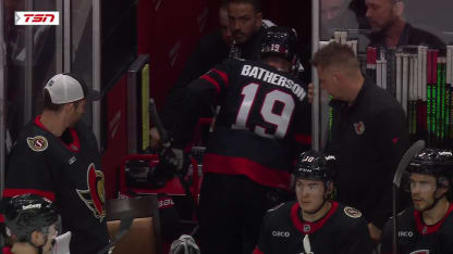 MIN@OTT: Batherson scores goal against Jesper Wallstedt