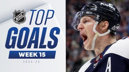 Top Goals from Week 15 of the 2024-25 NHL Season