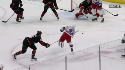 NYR@CAR: Laba scores goal against Frederik Andersen