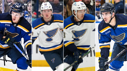 Blues assign 4 players to AHL