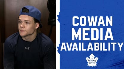 Easton Cowan | Pre Game vs Detroit Red Wings | January 21, 2026