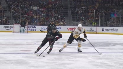 BOS@SEA: Kakko scores goal against Jeremy Swayman