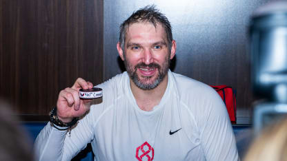 Capitalsin Ovetshkin 900 maaliin